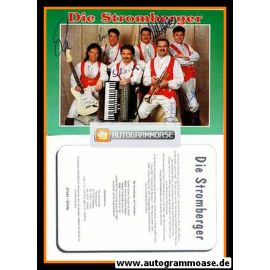 Autogramme Volksmusik | DIE STROMBERGER | 1990er (Portrait Color)