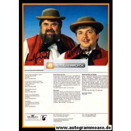 Autogramme Volksmusik | DIE WILDECKER HERZBUBEN | 1992 "Hurra Die Feuerwehr Ist Da" (BMG Hansa)