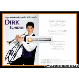 Autogramm Trompete | Dirk SCHIEFEN | 1997 "Ave Maria Der Berge" (Portrait Color Koch)