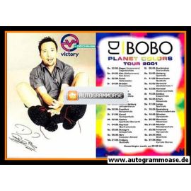Autogramm Pop | DJ BOBO | 2001 (Tour) Druck