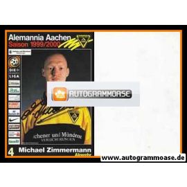 Autogramm Fussball | Alemannia Aachen | 1999 | Michael ZIMMERMANN