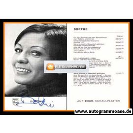 Autogramm Schlager | Dorthe KOLLO | 1968 "Wärst Du Doch In Düsseldorf Geblieben" (Philips)