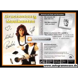 Autogramme Volksmusik | DRACHENBURG MUSIKANTEN | 2002 "Die Welt Beneidet Mich Um Dich" (Lyrics)
