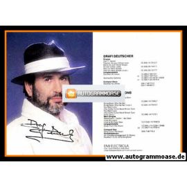 Autogramm Schlager | Drafi DEUTSCHER | 1987 "Das 11. Gebot" (Portrait Color) EMI