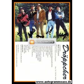 Autogramme Rock | DE DRÖPPCHER | 1995 "Hück Weed Joot"