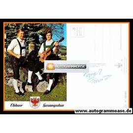 Autogramme Volksmusik | EBBSER GESANGSDUO | 1970er (Monopol)