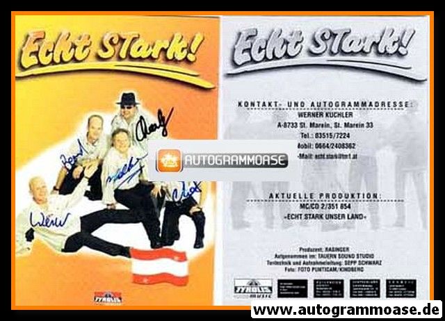 Autogramme Volksmusik | ECHT STARK! | 2001 "Echt Stark Unser Land"