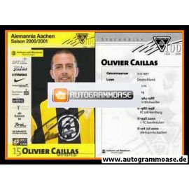 Autogramm Fussball | Alemannia Aachen | 2000 | Olivier CAILLAS