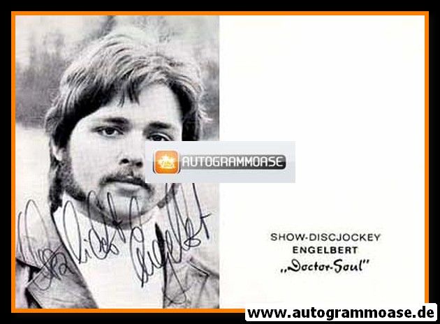 Autogramm Entertainer | ENGELBERT | 1970er (Doctor-Soul)