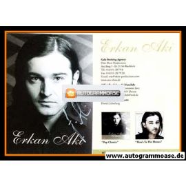 Autogramm Klassik / Pop | Erkan AKI | 2000 "Pop Classics" (Portrait SW Columbia)