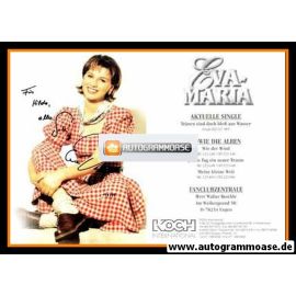 Autogramm Volksmusik | EVA-MARIA | 1999 "Tränen Sind Doch Bloss Aus Wasser" (Koch)