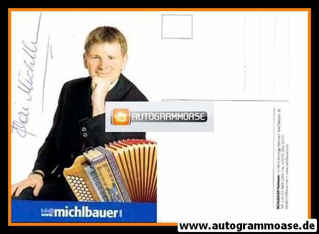 Autogramm Instrumental (Harmonika) | Florineum MICHLBAUER | 2000er (Web Site)