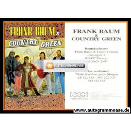 Autogramme Country | Frank BAUM + Country Green | 1991 "Hallo Nachbar Guten Morgen"
