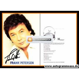 Autogramm Schlager | Frank PETERSEN | 2000 "Die Nummer Eins"