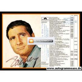 Autogramm Schlager | Freddy QUINN | 1967 "Zwei Von Tausenden" (Portrait Color Polydor)