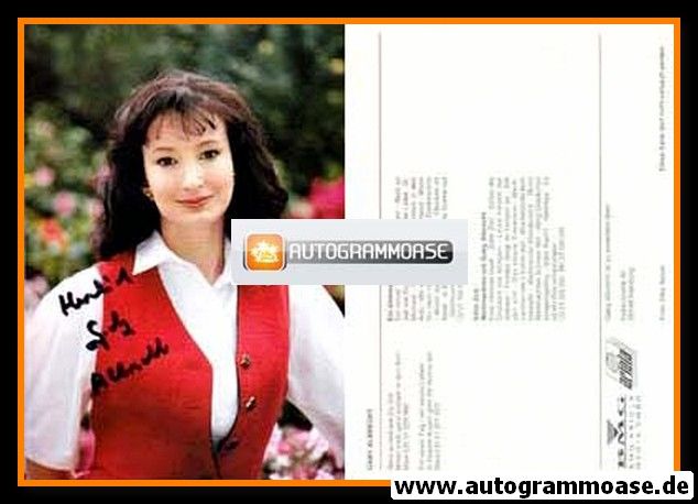 Autogramm Volksmusik | Gaby ALBRECHT | 1993 "Bleib So Lieb Wie Du Bist" (BMG Ariola)