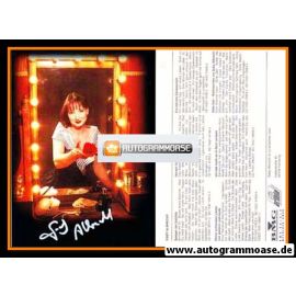Autogramm Volksmusik | Gaby ALBRECHT | 1988 "Spiegel Der Gefühle" (Portrait Color BMG)