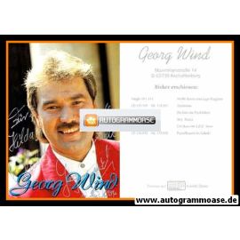 Autogramm Schlager | George WIND | 1995 "Purzelbaum Ins Glück"