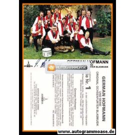 Autogramm Volksmusik | German HOFMANN | 1980er (Arminia)