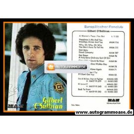 Autogramm Rock | Gilbert O´SULLIVAN | 1975 "You Never Listen To Reason" Druck