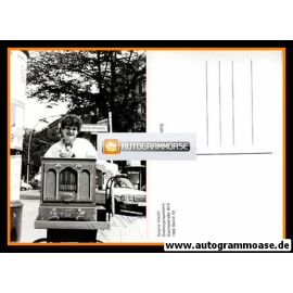 Autogramm Instrumental (Drehorgel) | Gesine UTECHT | 1980er Foto (Portrait SW)