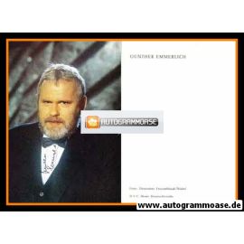 Autogramm Klassik | Gunther EMMERLICH | 1980er (Portrait Color Fernsehfunk)