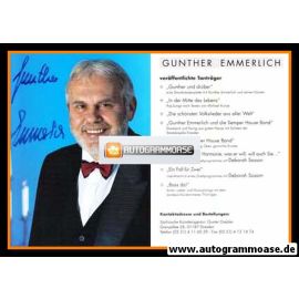 Autogramm Klassik | Gunther EMMERLICH | 2000er (Sächsische Künstleragentur)