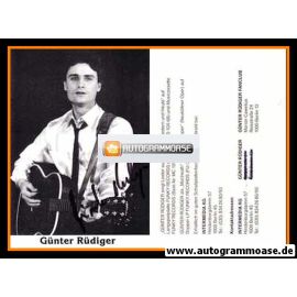 Autogramm Musik | Günter RÜDIGER | 1987 "Berlin Von Gestern Und Heute" (Portrait SW)