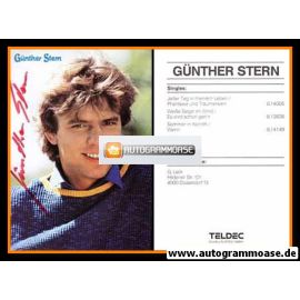 Autogramm Schlager | Günther STERN | 1984 "Sommer In Korinth"
