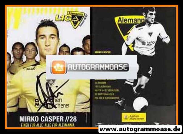 Autogramm Fussball | Alemannia Aachen | 2006 | Mirko CASPER