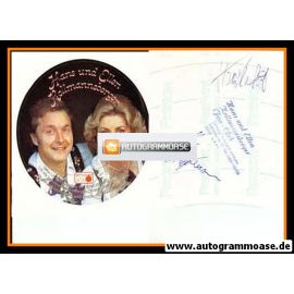 Autogramme Volksmusik | Hans + Ellen KOLLMANNSBERGER | 1979 "Santa Marina"