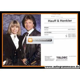 Autogramme Schlager | HAUFF & HENKLER | 1990 "Heimat"