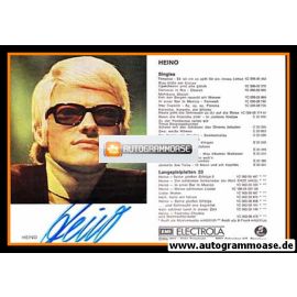 Autogramm Schlager | HEINO | 1973 "Tampico" (Portrait Color EMI)
