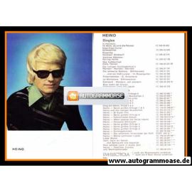 Autogramm Schlager | HEINO | 1978 "In Honolulu" (Portrait Color EMI)