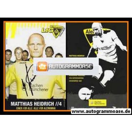 Autogramm Fussball | Alemannia Aachen | 2006 | Matthias HEIDRICH