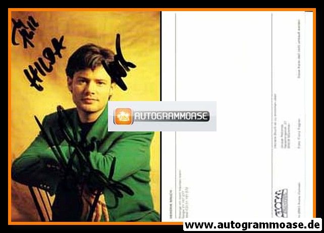 Autogramm Schlager | Hendrik BRUCH | 1994 "Solange Ich Noch Träumen Kann" (Portrai Color Global)