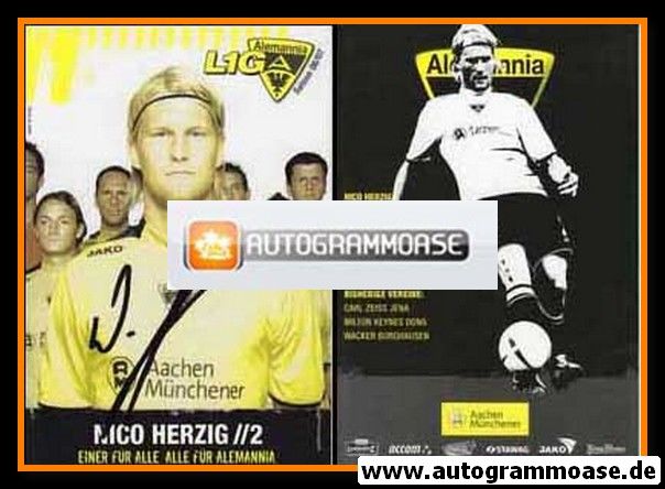 Autogramm Fussball | Alemannia Aachen | 2006 | Nico HERZIG
