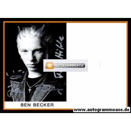 Autogramm Schauspieler | Ben BECKER | 1980er Foto (Portrait SW)