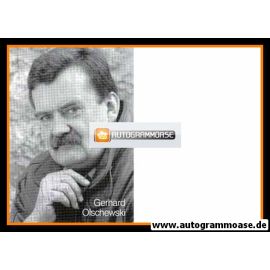 Autogramm Schauspieler | Gerhard OLSCHEWSKI | 1980er (Portrait SW)