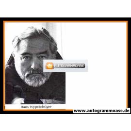 Autogramm Schauspieler | Hans WYPRÄCHTIGER | 1980er (Portrait SW)