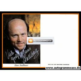 Autogramm Schauspieler | Hans STADLBAUER | 1990er (Portrait Color) 3