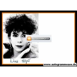 Autogramm Schauspieler | Nina HOGER | 1980er (Portrait SW) 2