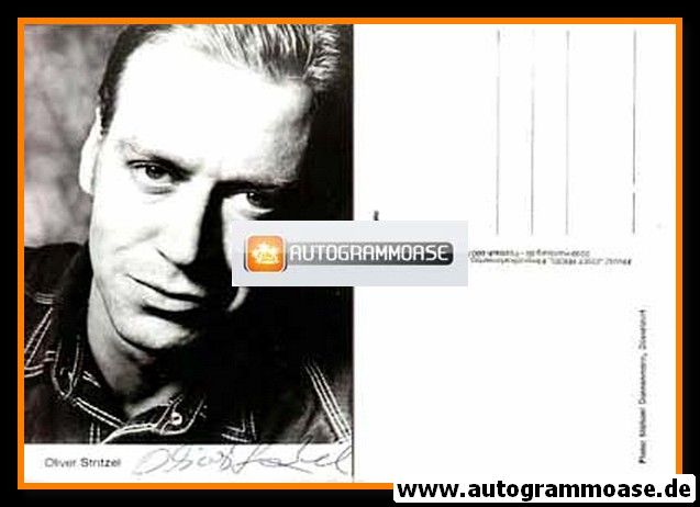 Autogramm Schauspieler | Oliver STRITZEL | 1980er (Portrait SW Rüdel) Dannenmann