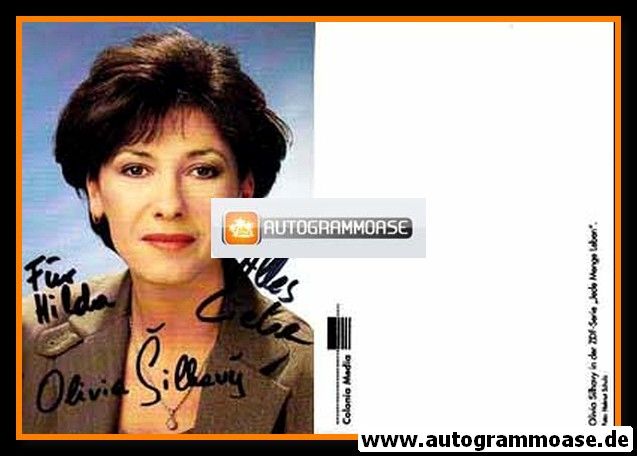 Autogramm TV | ZDF | Olivia SILHAVY | 1990er "Jede Menge Leben"