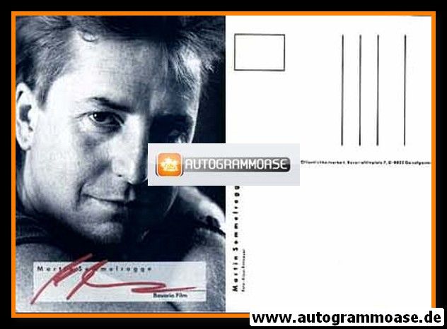 Autogramm Schauspieler | Martin SEMMELROGGE | 1990er (Portrait SW Bavaria)