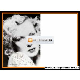 Autogramm Schauspieler | Sunnyi MELLES | 1980er (Portrait SW)