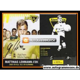 Autogramm Fussball | Alemannia Aachen | 2006 | Matthias LEHMANN