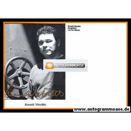 Autogramm Schauspieler | Ronald NITSCHKE | 1980er (Portrait SW Rakete)