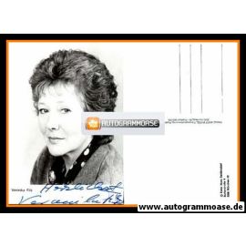 Autogramm Schauspieler | Veronika FITZ | 1980er (Portrait SW Rüdel) Seidenabel