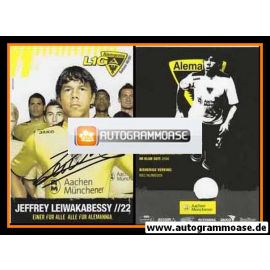 Autogramm Fussball | Alemannia Aachen | 2006 | Jeffrey LEIWAKABESSY